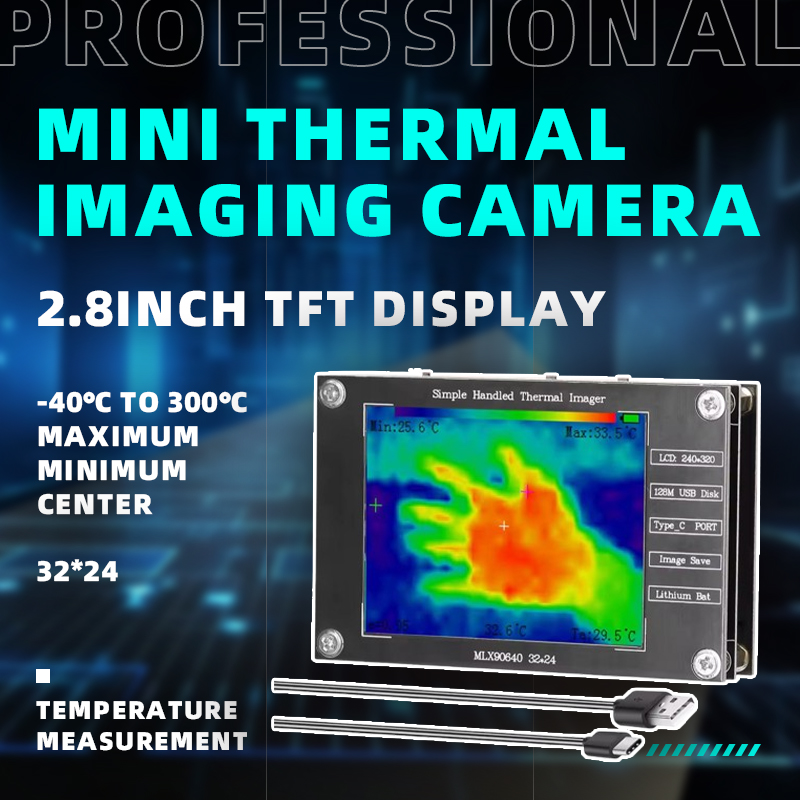 Thermal Imaging Camera Pcb Repair - Câmara Termográfica 32*24 -40 ℃ até