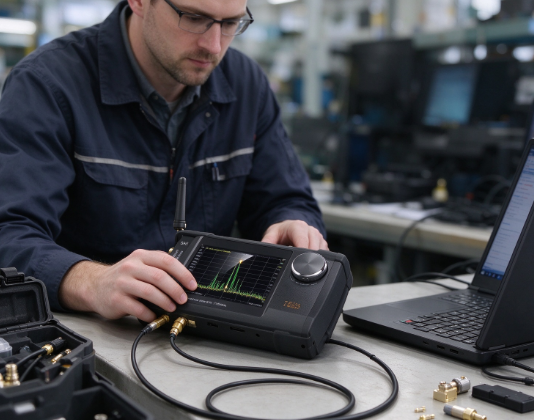 Signal Generator Spectrum Analyzer - Analisador de Espectro Multifuncional Portátil SA5,