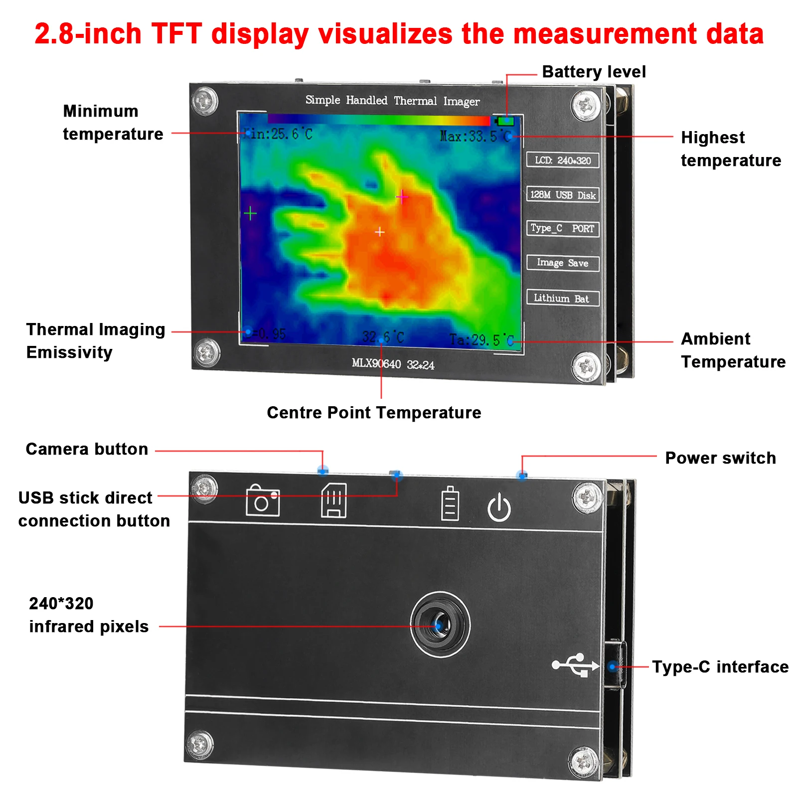 Câmara Termográfica 32*24 -40  - Thermal Imaging Camera Pcb Repair avaliação e preço