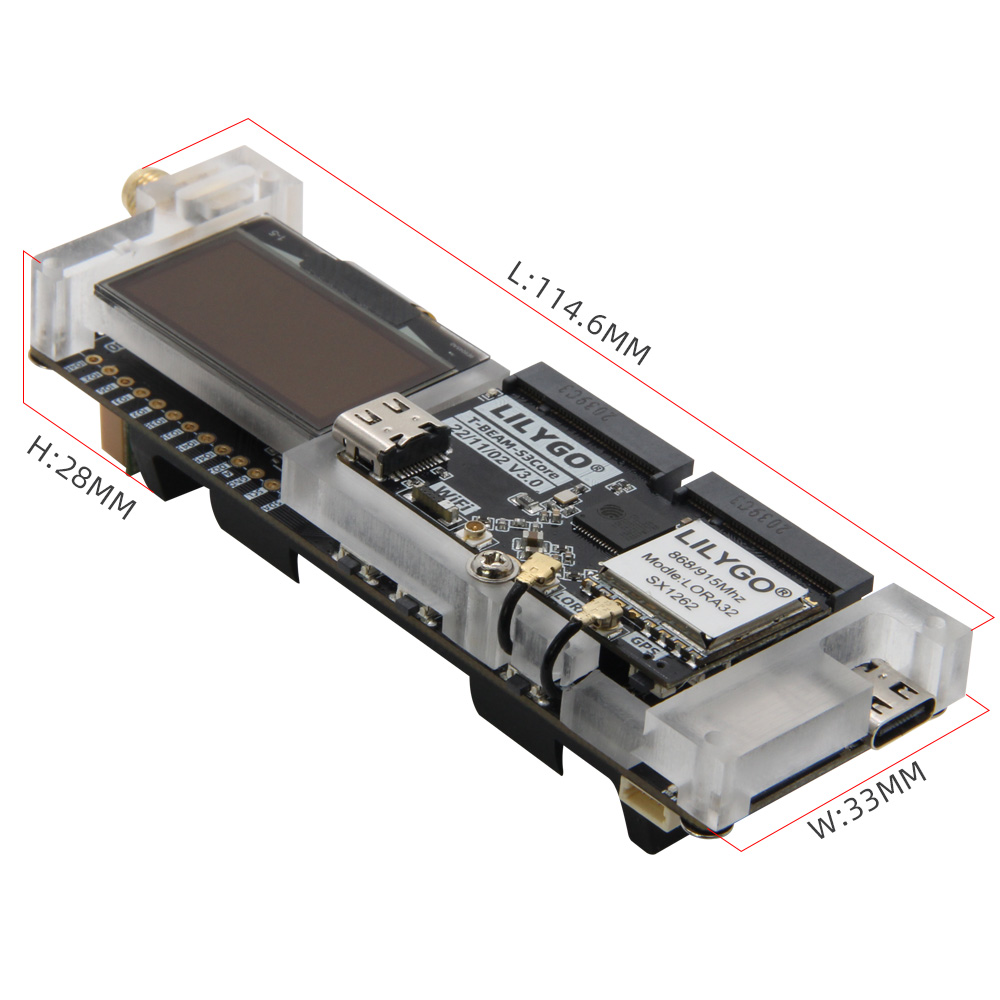 LILYGO® SoftRF T-Beam SUPREME  - Esp32 S3 Development Board Lot avaliação e preço